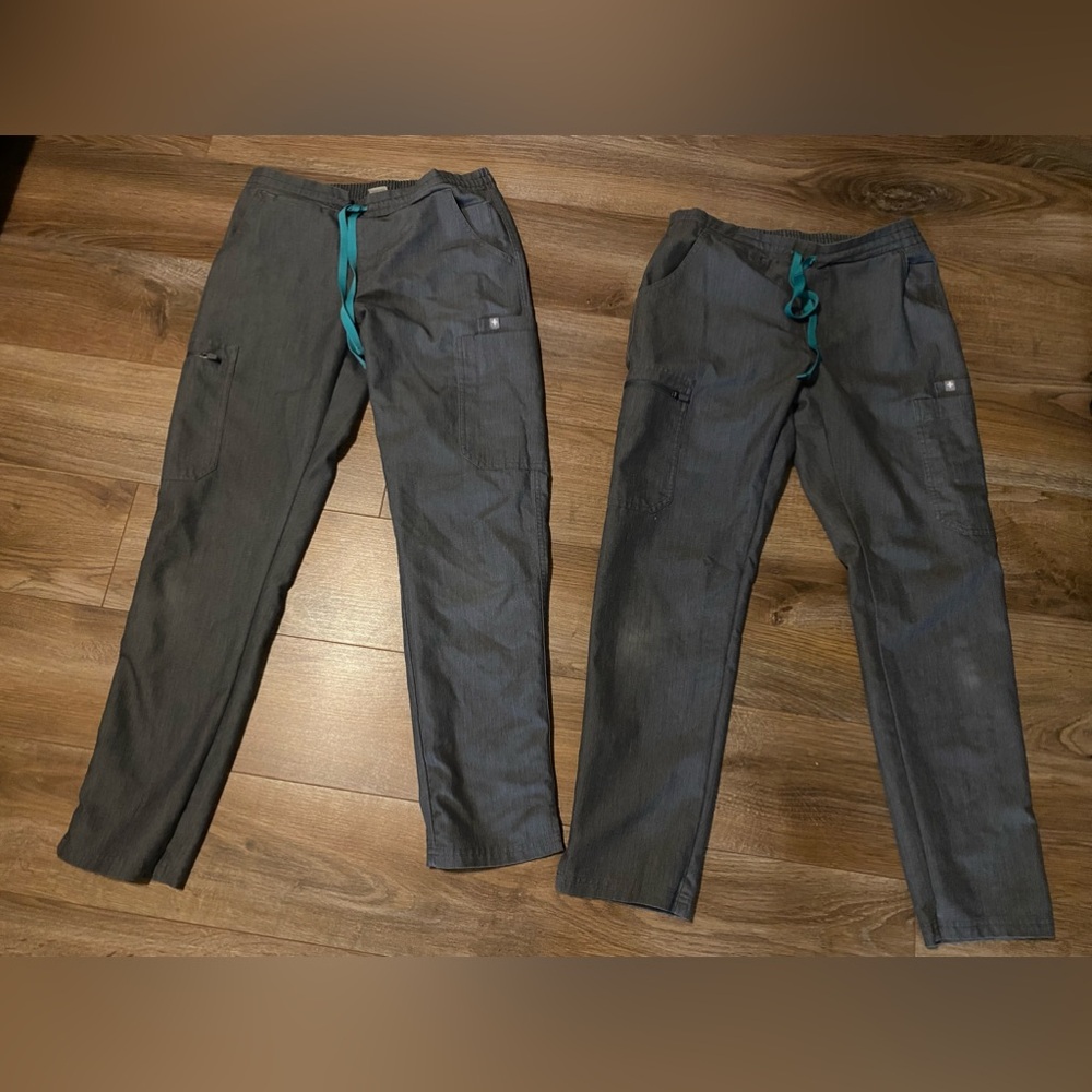 Figs Scrub pants set of 2 XSP Color Graphite